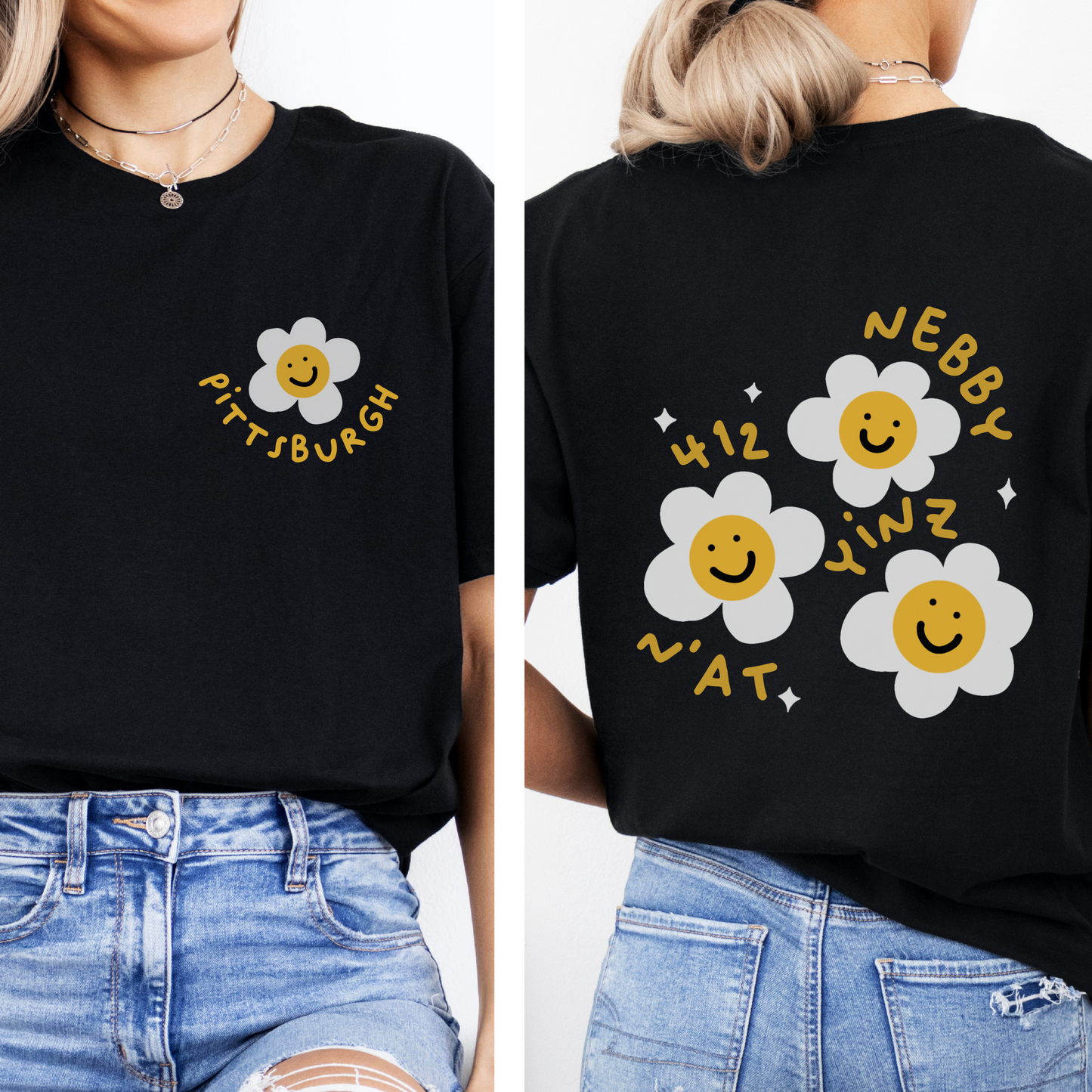 PITTSBURGH DAISY Adult Tee