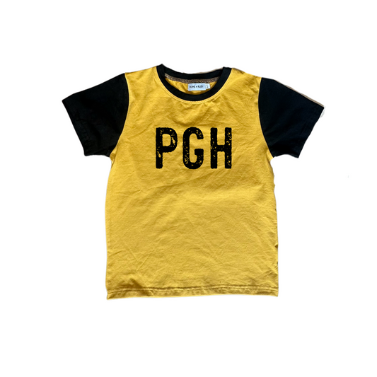 *** PRE-ORDER CLOSED *** BLACK AND GOLD PGH T-SHIRT
