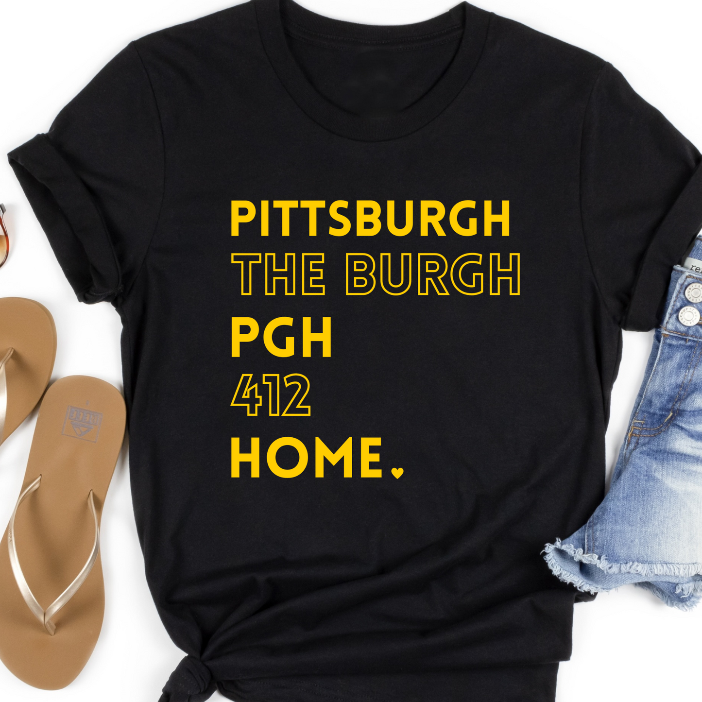 PGH= HOME Adult Tee