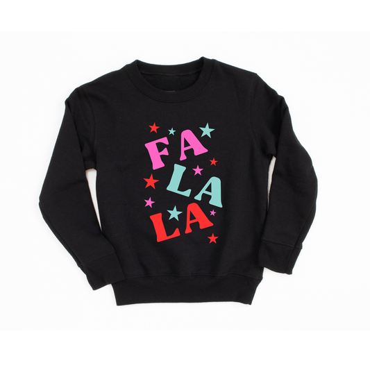 FA LA LA LA KID pullover