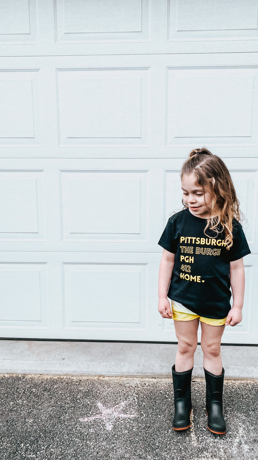 PGH = HOME 💛 KID TEE